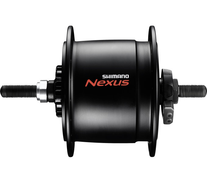 Shimano Nabendynamo Nexus DH-C6000-1R für Rollenbremse High-Intense schwarz